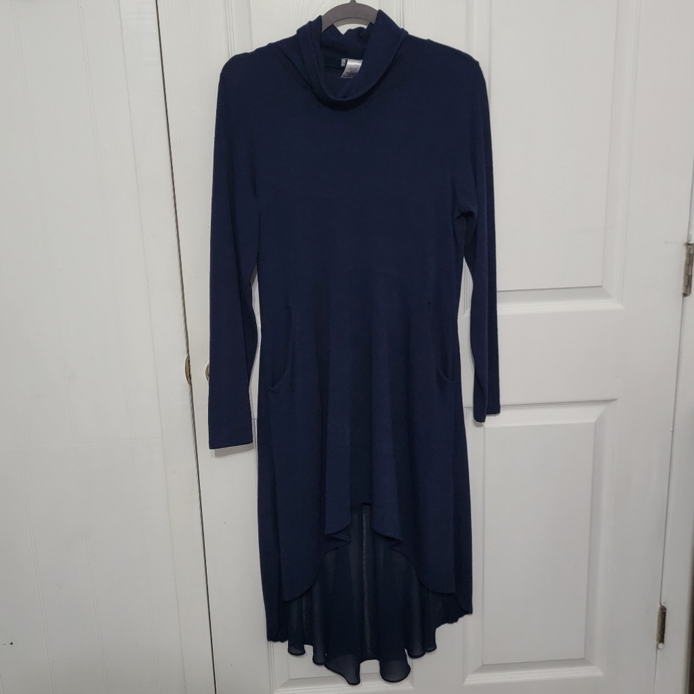Soft Surroundings Crescent Moon Hi-Lo Tunic Women Size Small